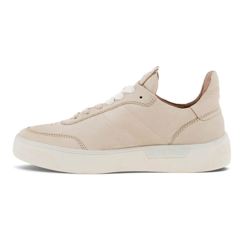 ECCO Womens Sneakers Beige - Street Tray - SZM-542087